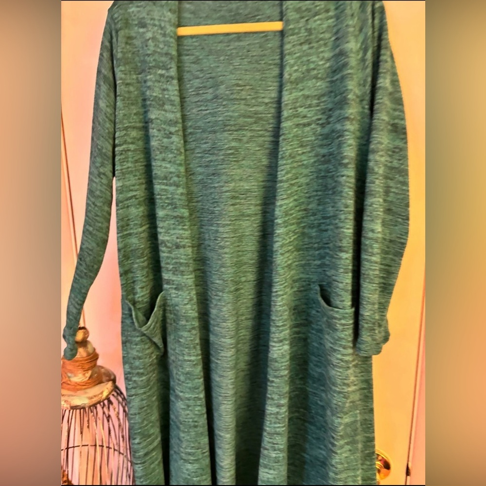 LuLaRoe Acrylic Blue Cardigan